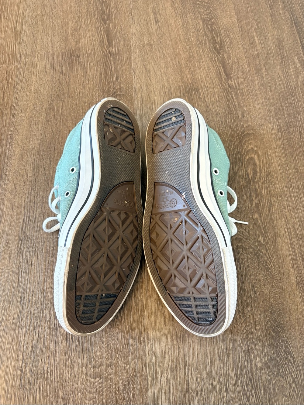 Converse Chuck Taylor All Star Madison Sneaker Herby Green Low Top Canvas Size 8 - Picture 8 of 9